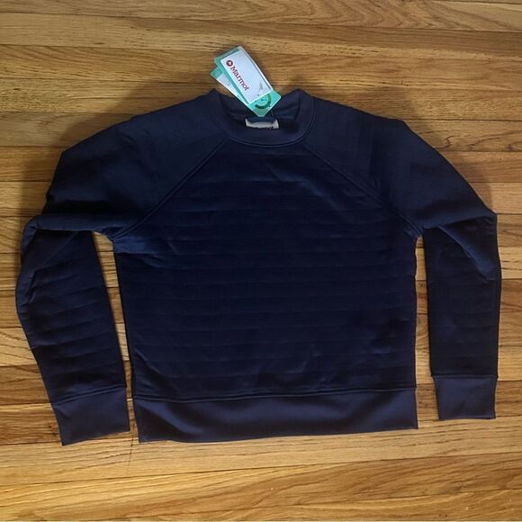 Marmot Roice Crew Women’s Pullover Sweater Arctic Navy Blue Size Medium - Picture 1 of 7